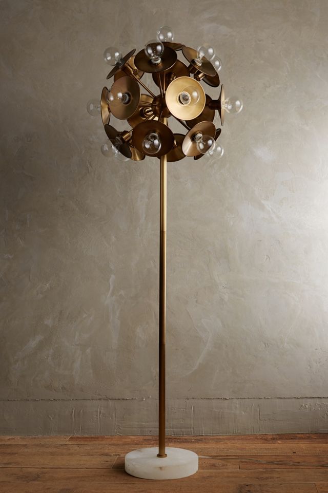 Metallic Bloom Floor Lamp #1