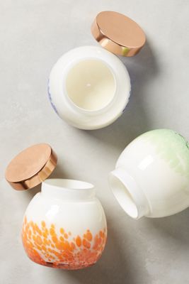 Capri Blue Confetti Candle 