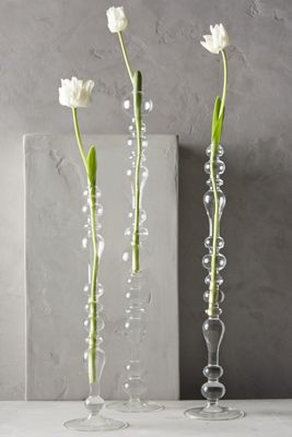 Bulle Glass Tapered Vase