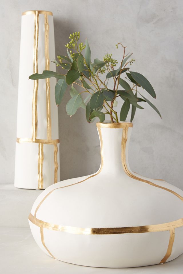 Fused Gold Vase #1