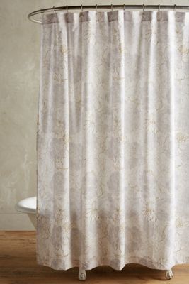 Tropical Blossom Shower Curtain