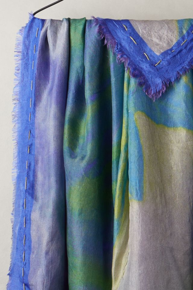 Indigofera Square Scarf #1