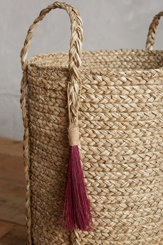 Balinese Tassel Basket #4