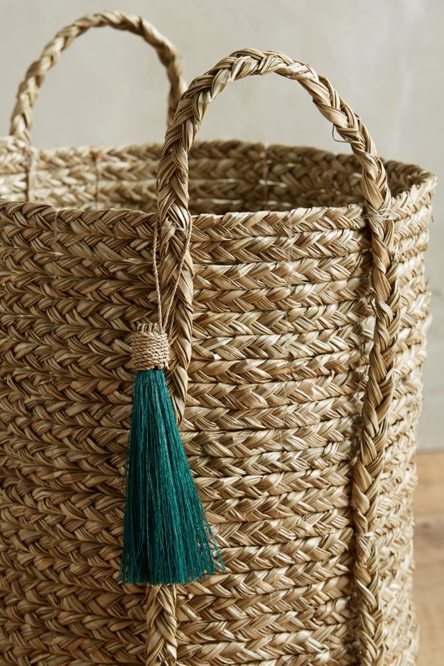 Balinese Tassel Basket #3