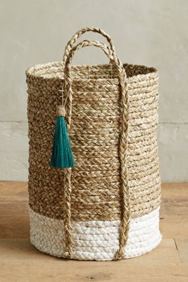 Balinese Tassel Basket