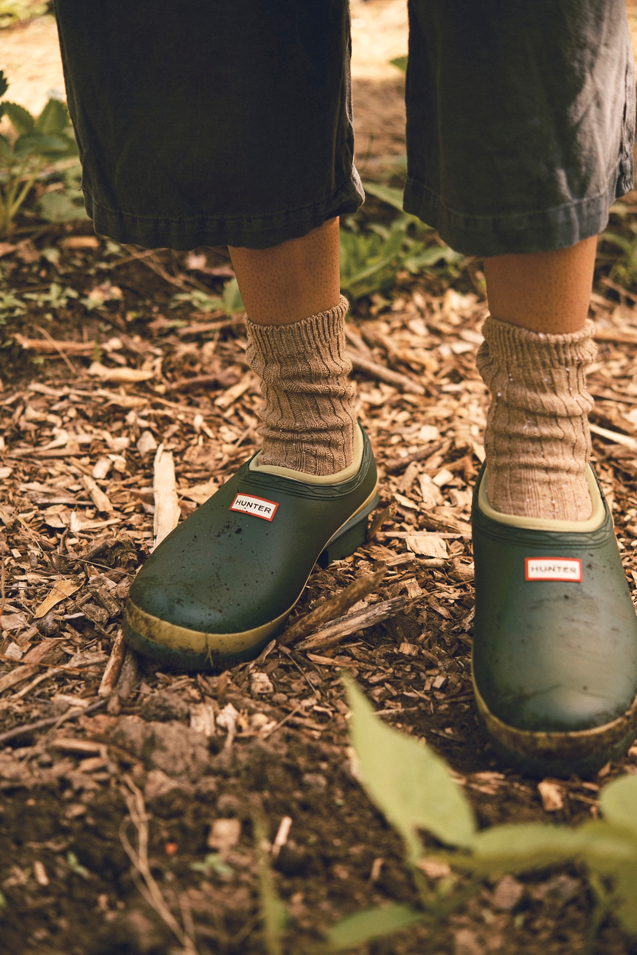 Hunter Garden Clogs