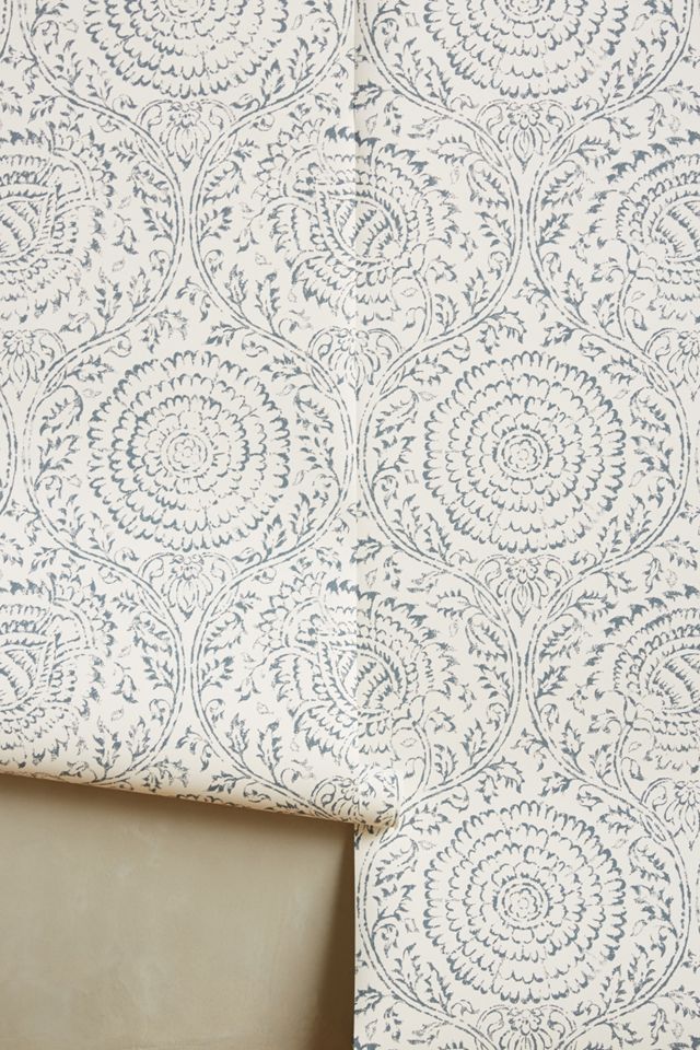 Pergola Floral Grey Wallpaper #1