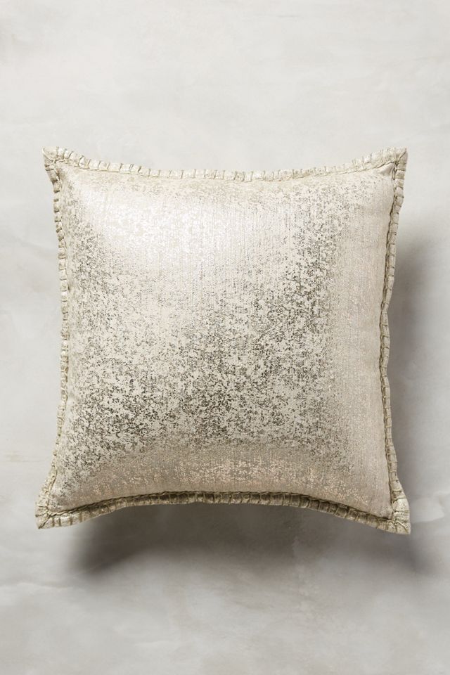 Crackled Patina Pillow
