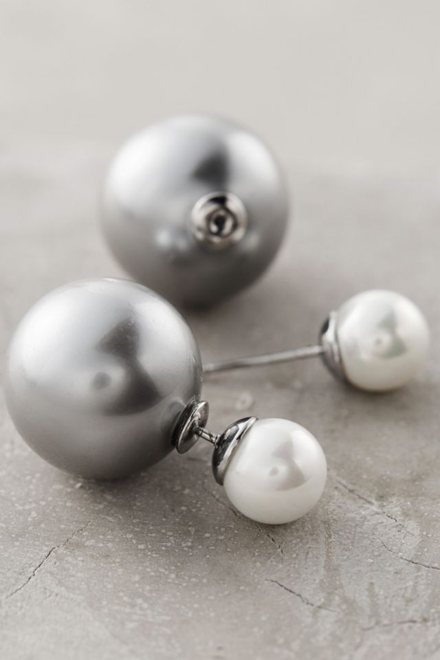 Palazzo Pearl-Backed Studs #1