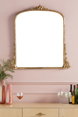 Anthropologie Gleaming Primrose Mirror In Brown