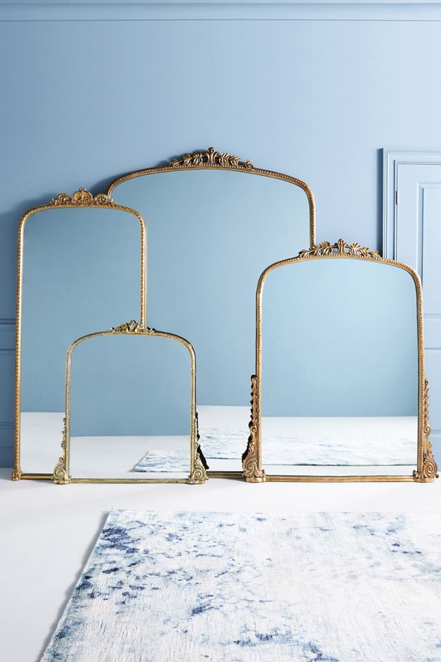 Our Hopeful Home: Anthropologie Gleaming Primrose Mirror Dupe Using  Kirkland's Black Ornate Antique Carved Mirror