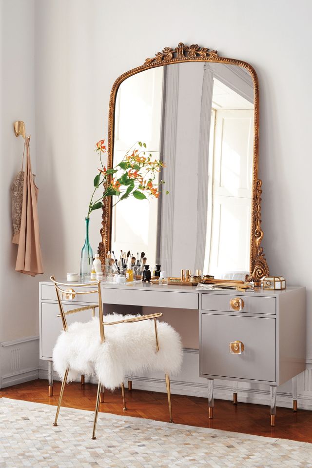 Our Hopeful Home: Anthropologie Gleaming Primrose Mirror Dupe Using  Kirkland's Black Ornate Antique Carved Mirror