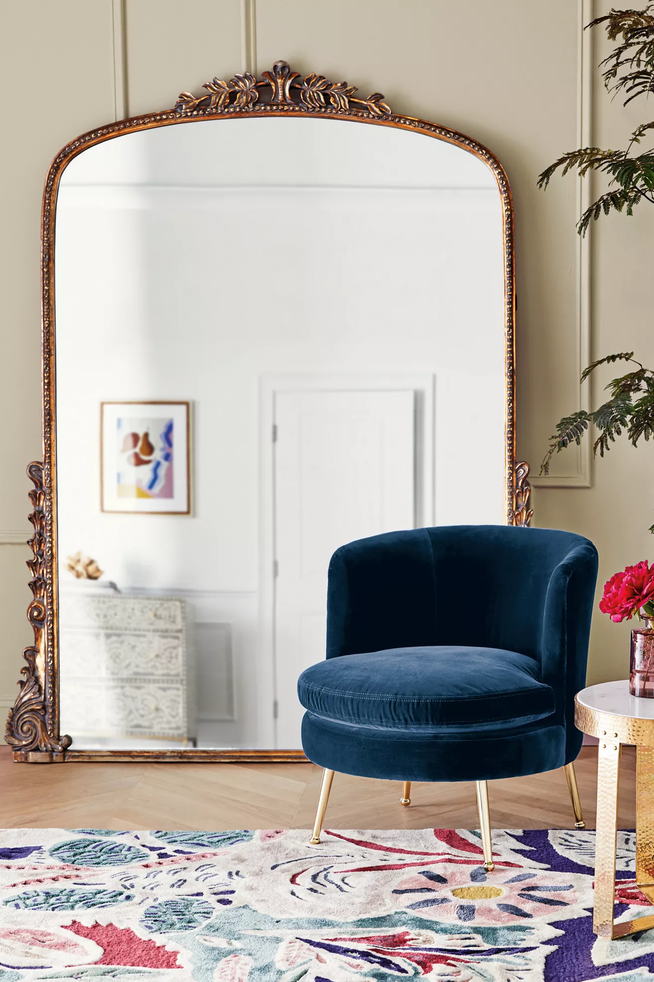 Gleaming Primrose 7' Floor Mirror - thumbnail 3