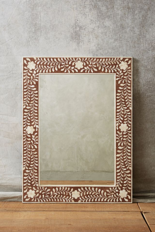 Bone Inlay Mirror #3
