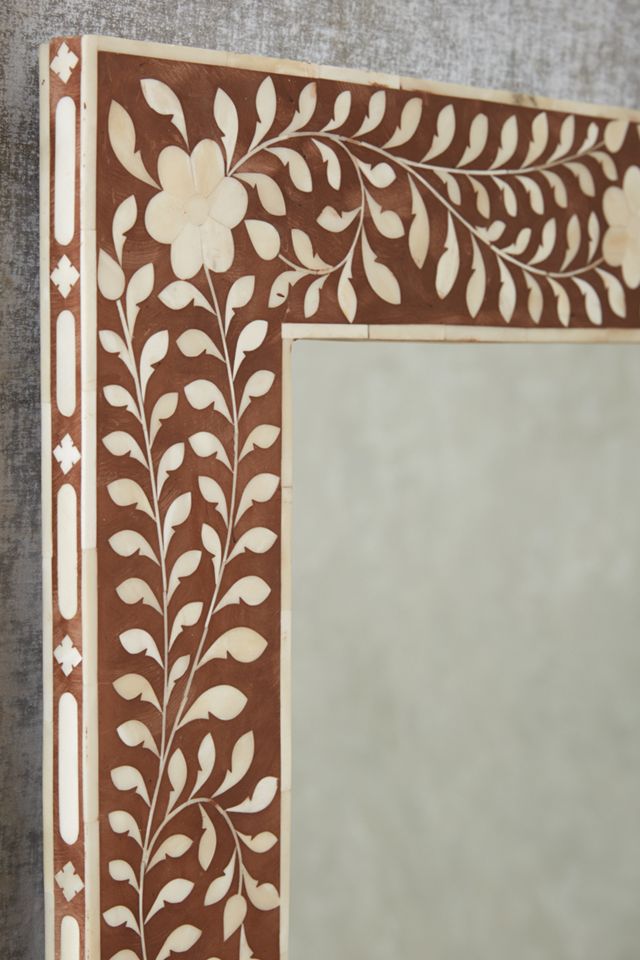 Bone Inlay Mirror #6