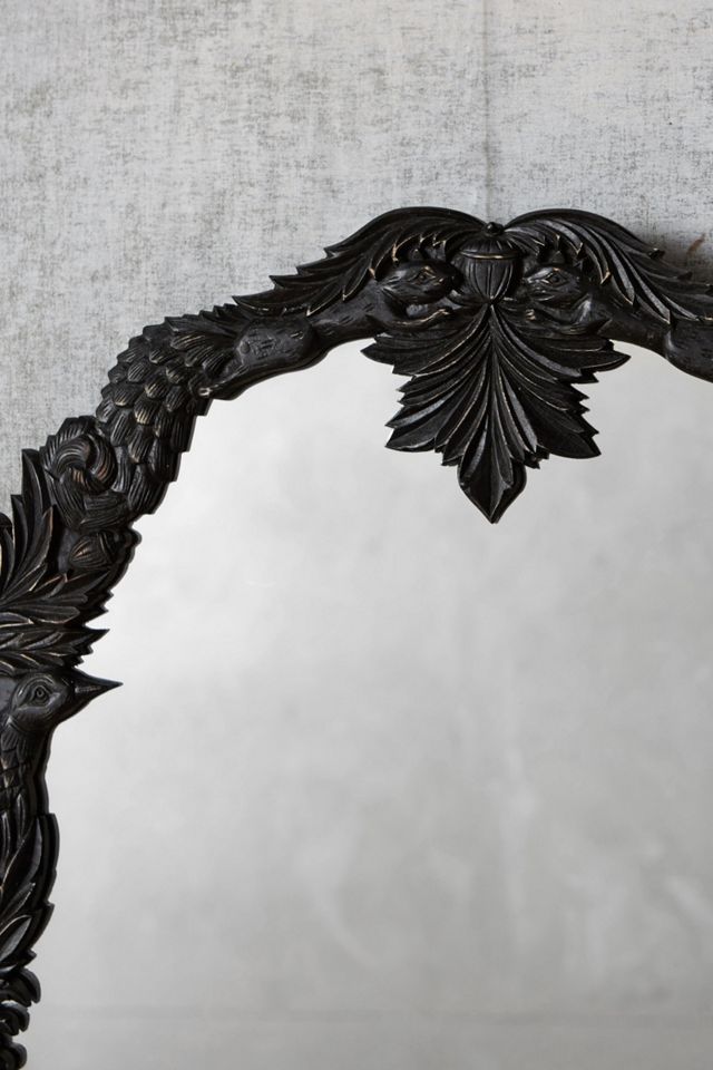 Handcarved Menagerie Mirror #5