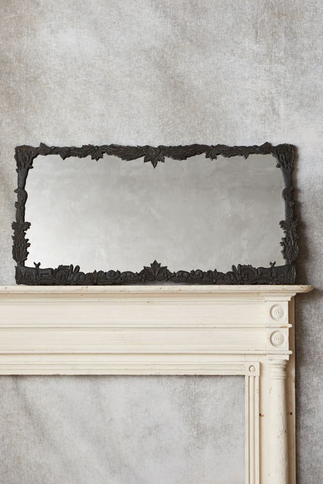 Handcarved Menagerie Mirror #7