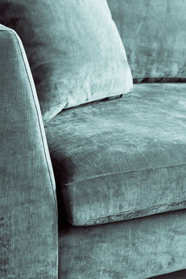 Slub Velvet Edlyn Sofa #2