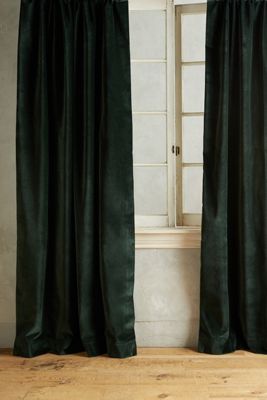 Matte Velvet Blackout Curtain