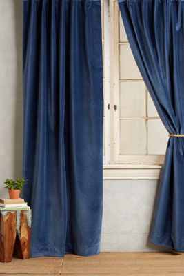 Matte Velvet Blackout Curtain