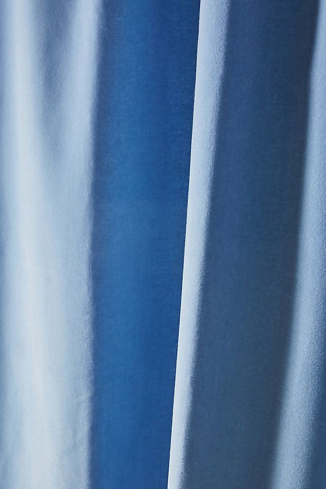 Matte Velvet Curtain | AnthroLiving