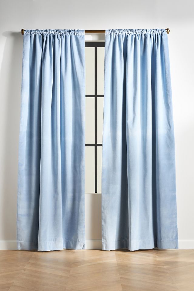 Curtain velvet deals