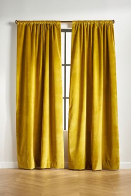 Matte Velvet Blackout Curtain