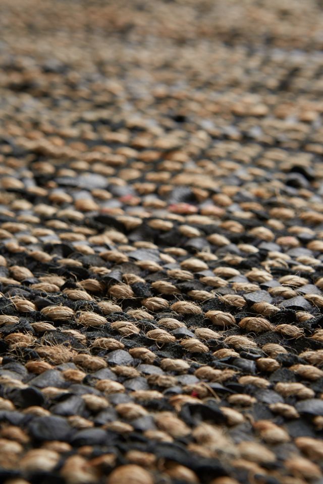 Leather-Twined Rug #1