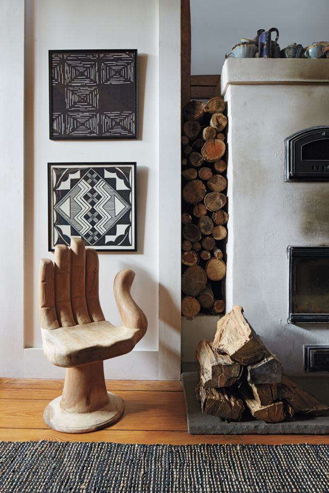 Leather-Twined Rug #3