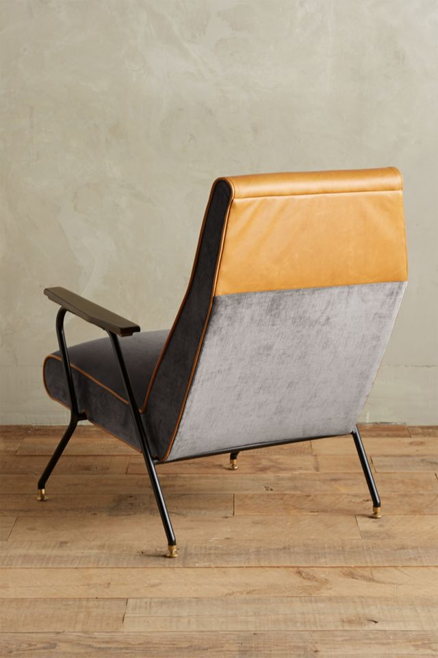 Slub Velvet Quentin Chair #2