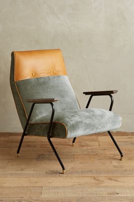 Slub Velvet Quentin Chair