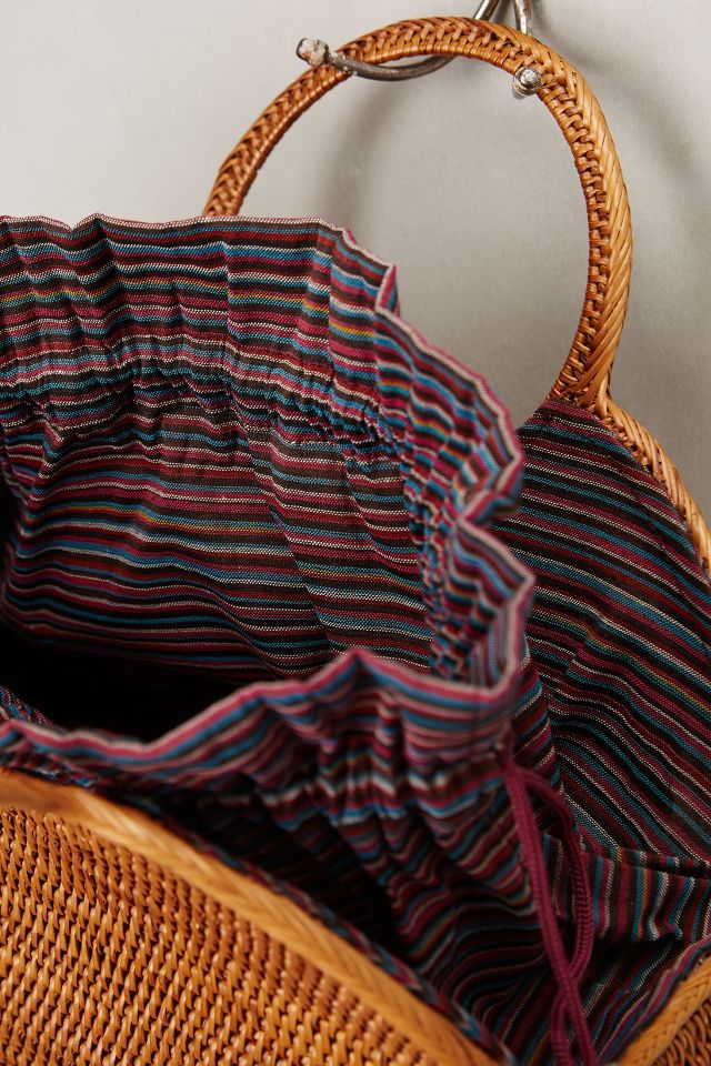 Anthropologie 2024 Veld Raffia Tote