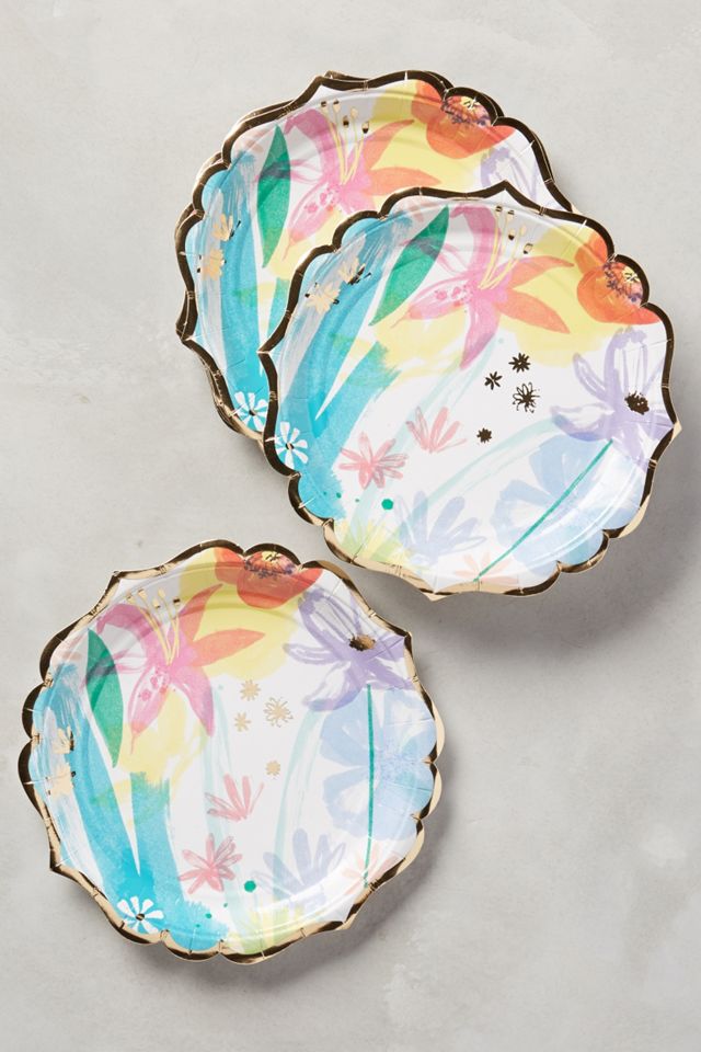 Spring Bouquet Plates