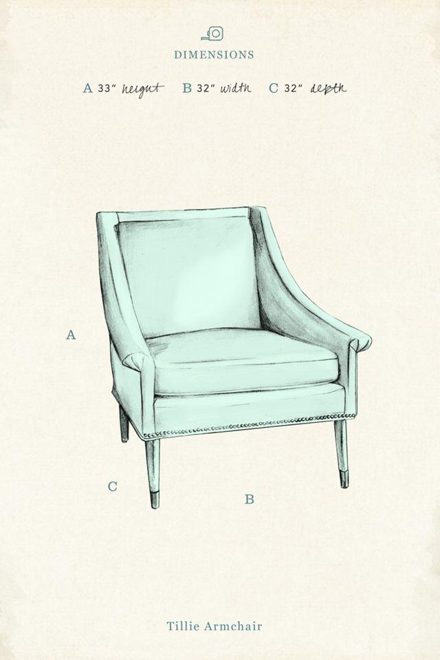 Linen Tillie Armchair #3