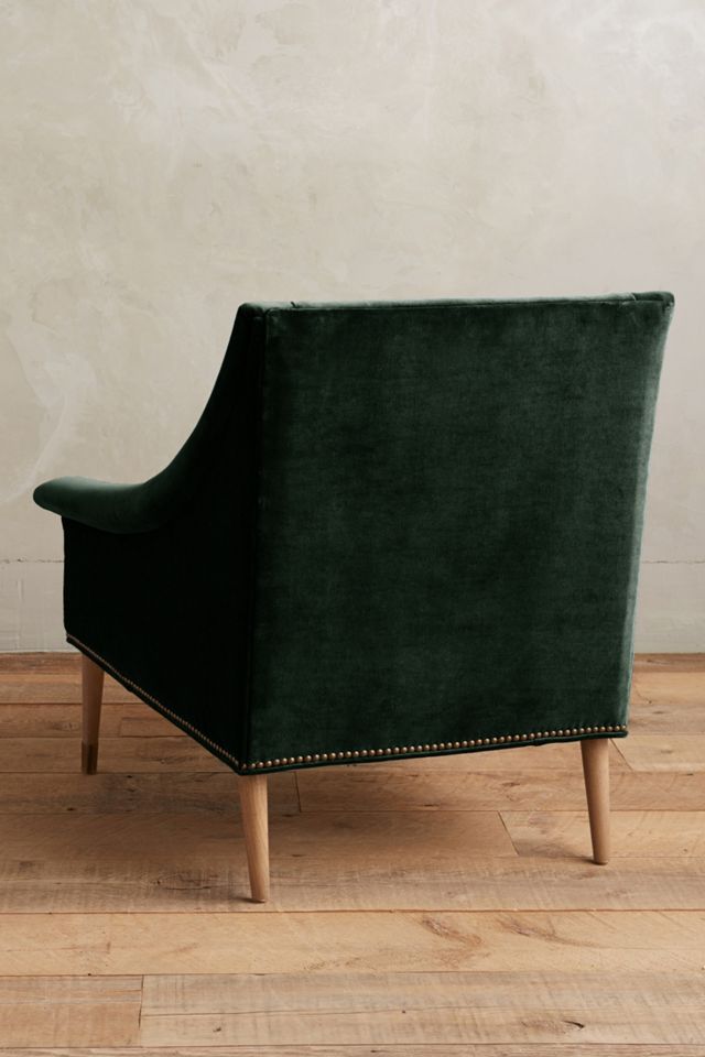 Velvet Tillie Armchair #1