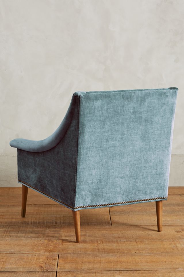 Slub Velvet Tillie Armchair #1