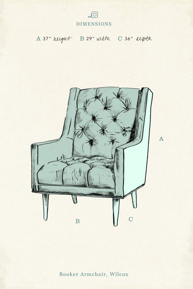 Slub Velvet Booker Armchair #4