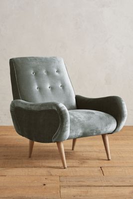Slub Velvet Losange Chair
