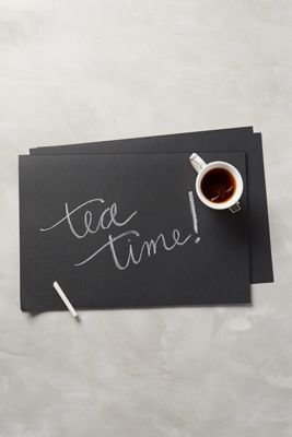 Chalkboard Placemats