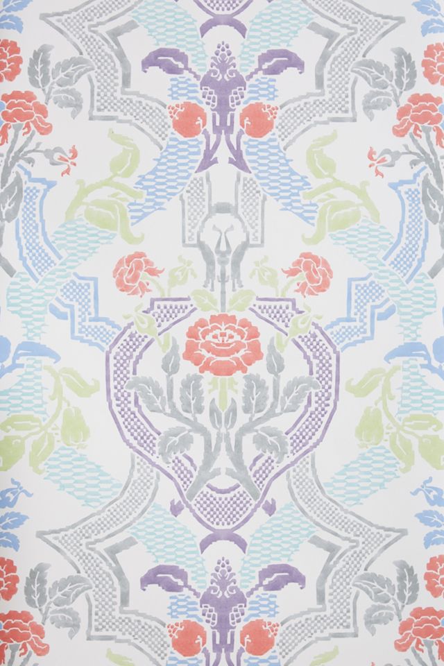Delia Damask Wallpaper #2