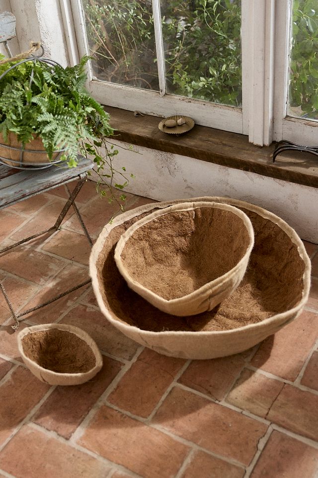 WaterSaving Natural Hanging Basket Liner Terrain