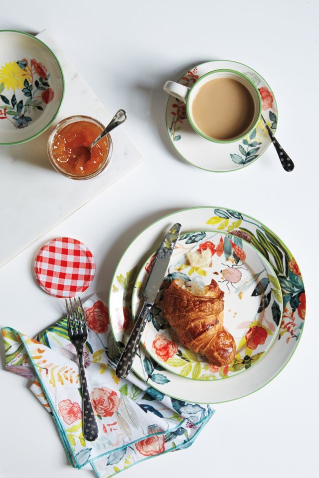Climbing Rose Dinner Plate #1