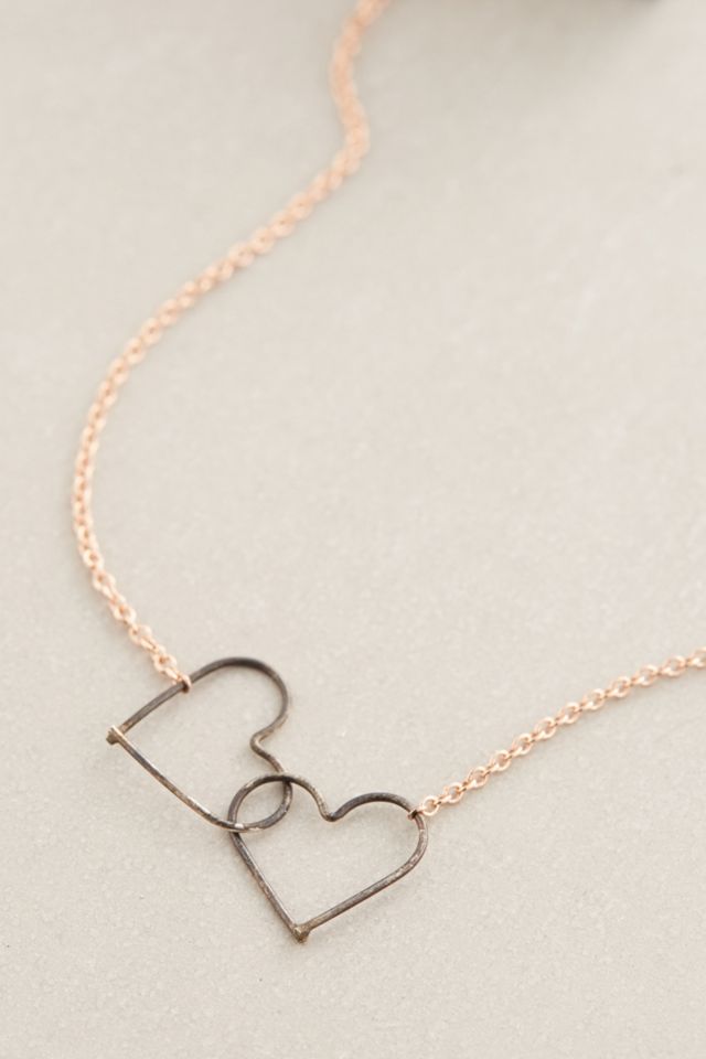 Kissing Hearts Necklace #1