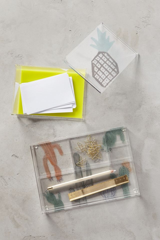 Equatorial Acrylic Catch-All Box #1