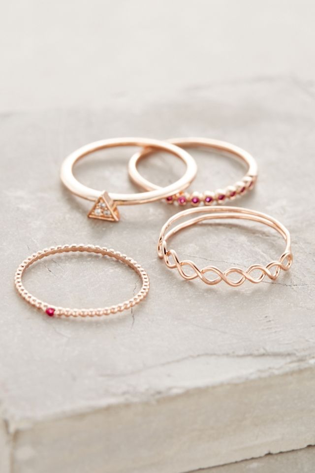 Janina Stacked Rings #1