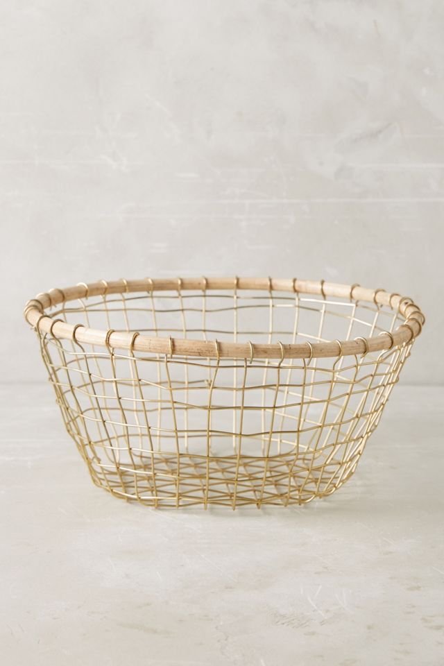 Brushed Wire Fruit Bowl #2
