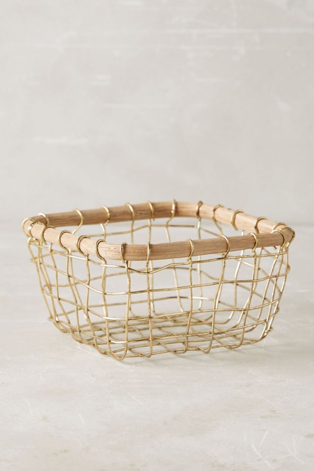 Brushed Wire Fruit Bowl #4