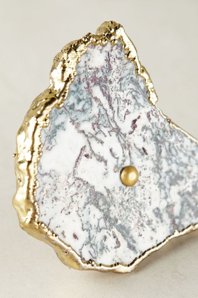 Swirled Geode Knob #1