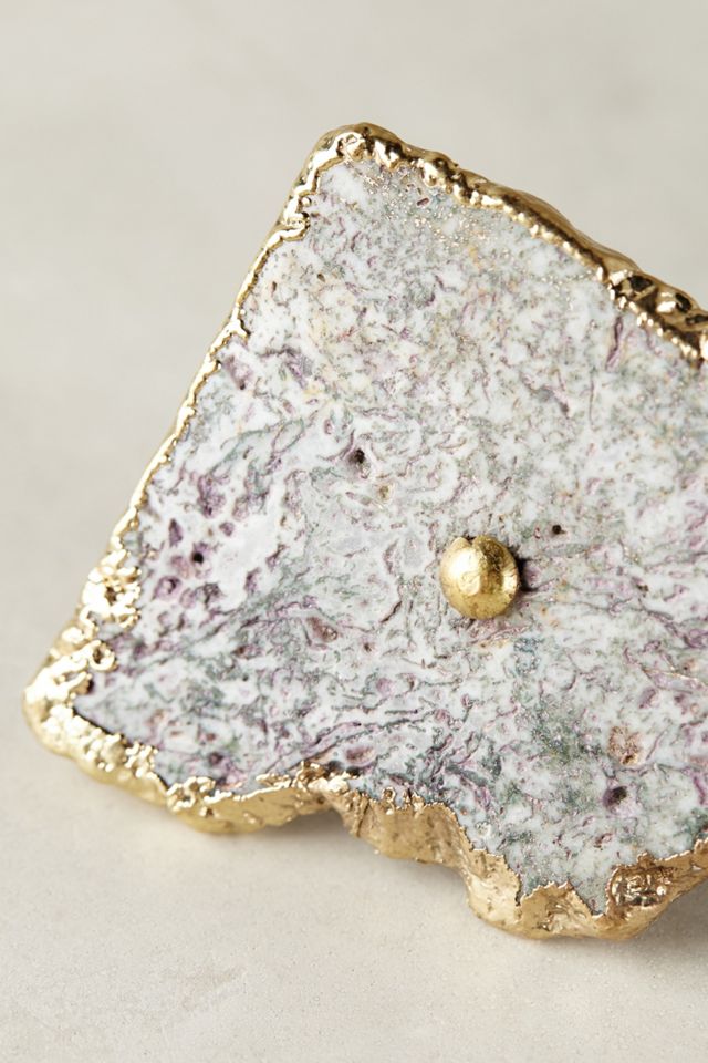 Swirled Geode Knob #3