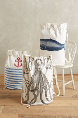 Summer Sea Laundry Bag
